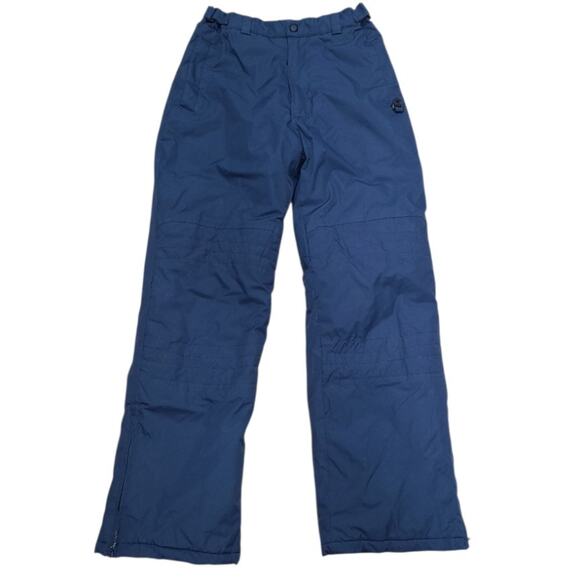 Hawke & Co Boys Snow Pants 18/20 Blue Insulated Waterproof Ski Winter Outdoor - Picture 2 of 11